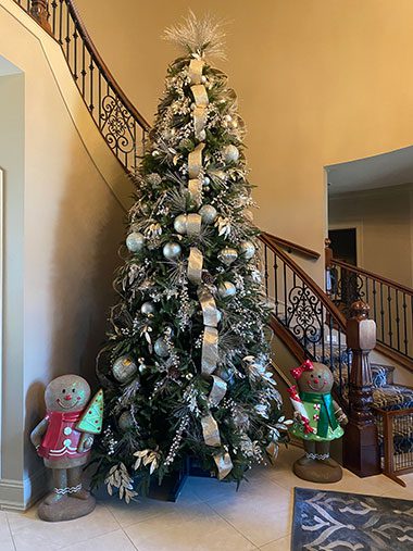 Interior Design-Decorated Tree